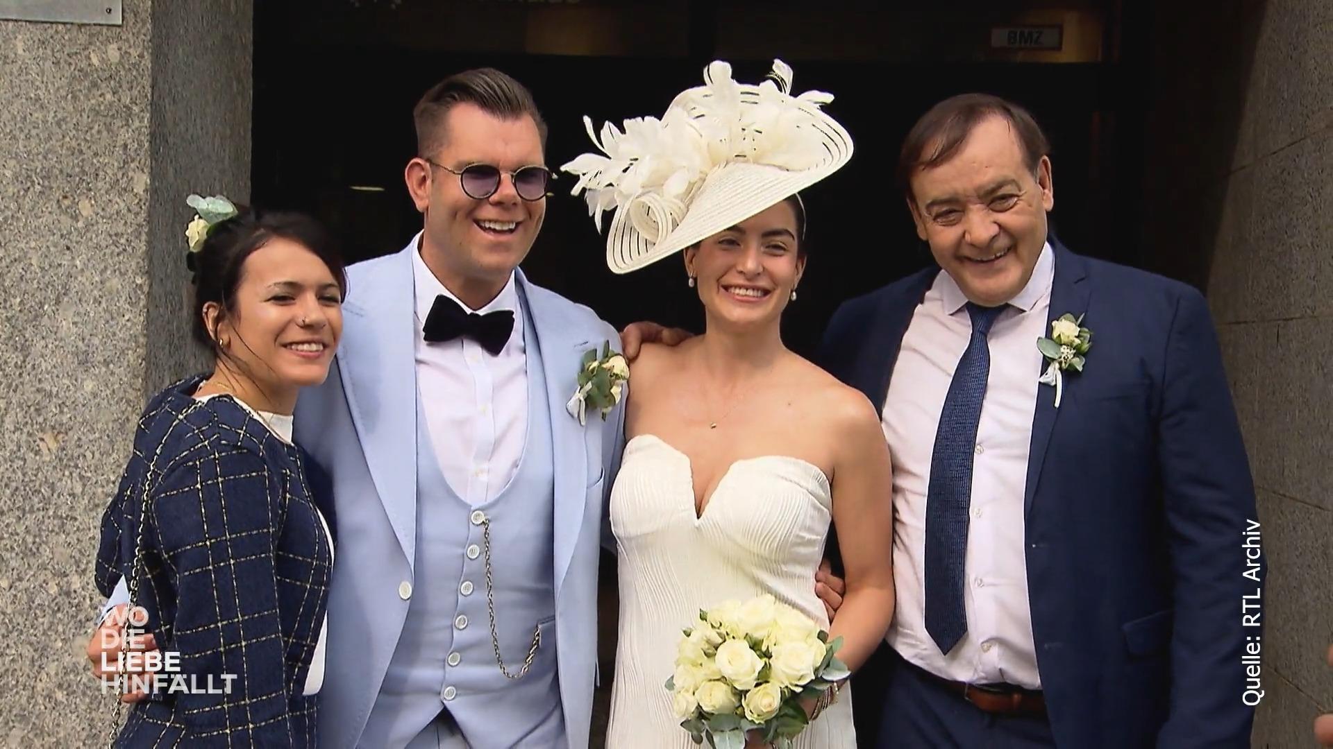 Liliana und Dennis haben geheiratet