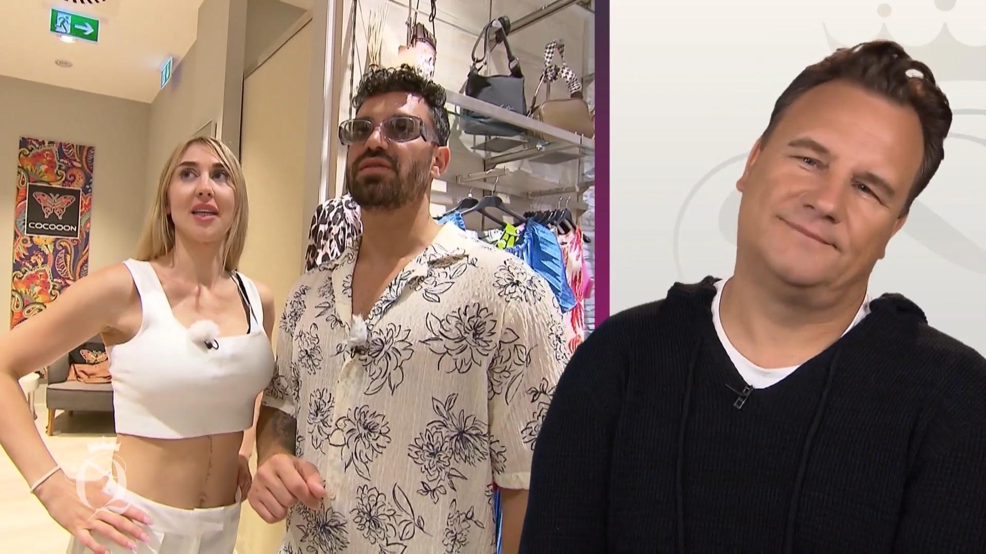 Shopping-Begleitung Khattar nimmt die Sache in die Hand