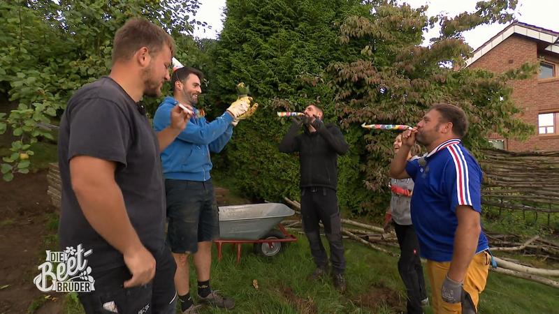 Alis Geburtstag auf der Baustelle