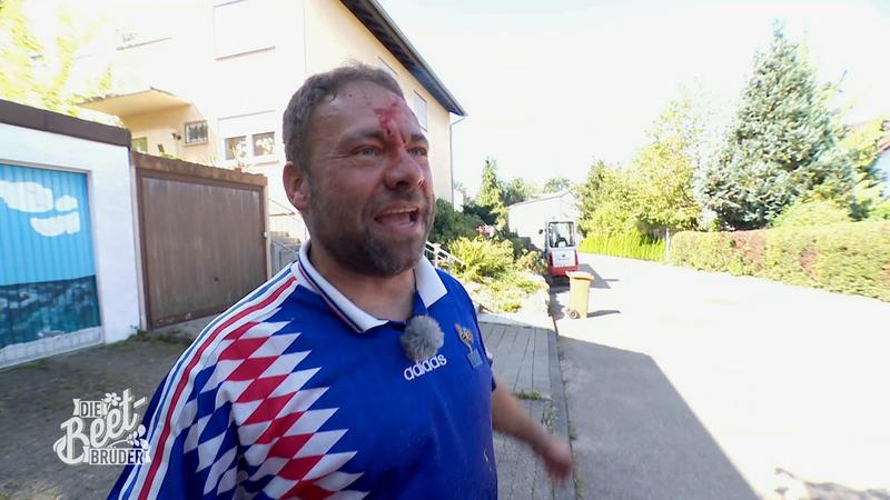 Verletzt an der Baustelle