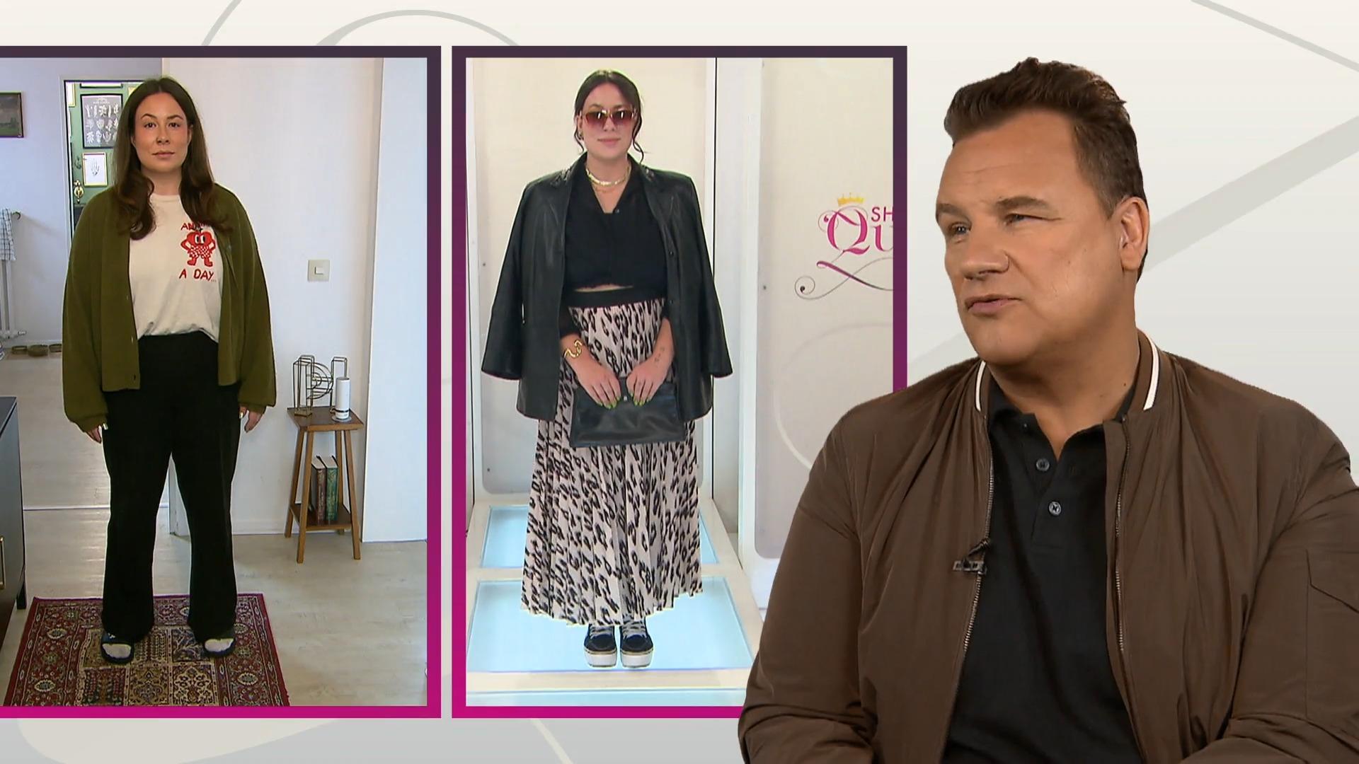 Kann Tabea mit ihrem Plissee-Look punkten?