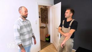 Nick ist begeistert von den Wänden