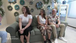 Braut Viola hat ihre Eltern mitgebracht