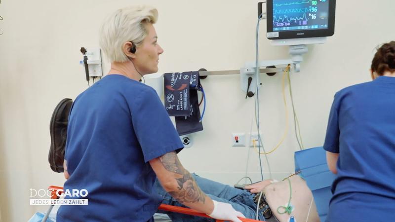 Doc Caro kämpft um das Leben ihres Patienten