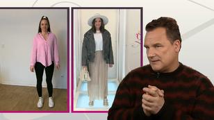 Dalin präsentiert sich glücklich auf dem Laufsteg