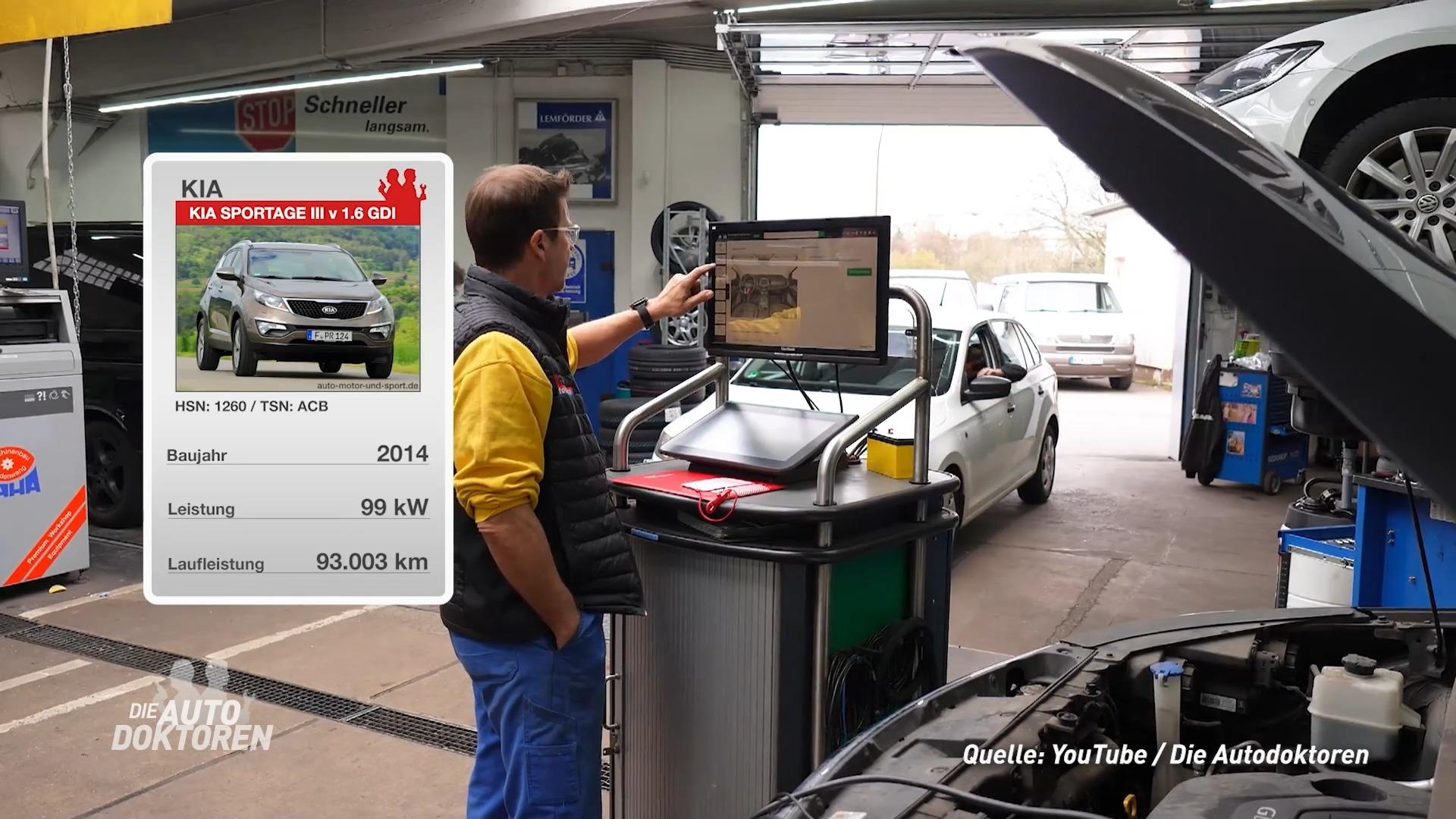 Dieser Vierzylinder lief nur noch auf drei Zylindern