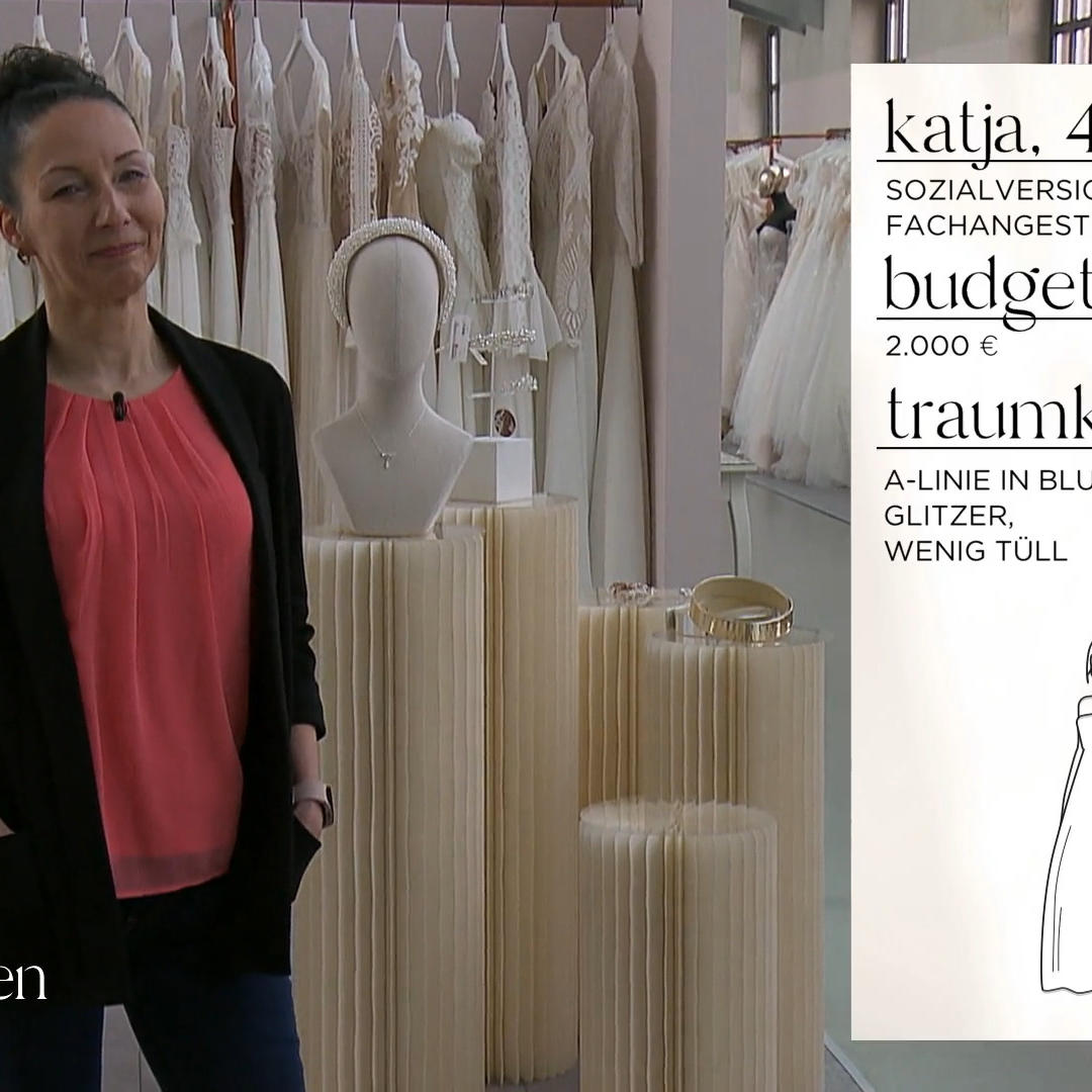 Alles soll bei ihrem Kleid stimmen