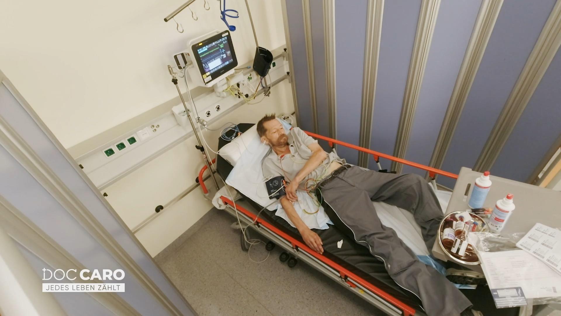 Doch der Patient lehnt jede Hilfe ab