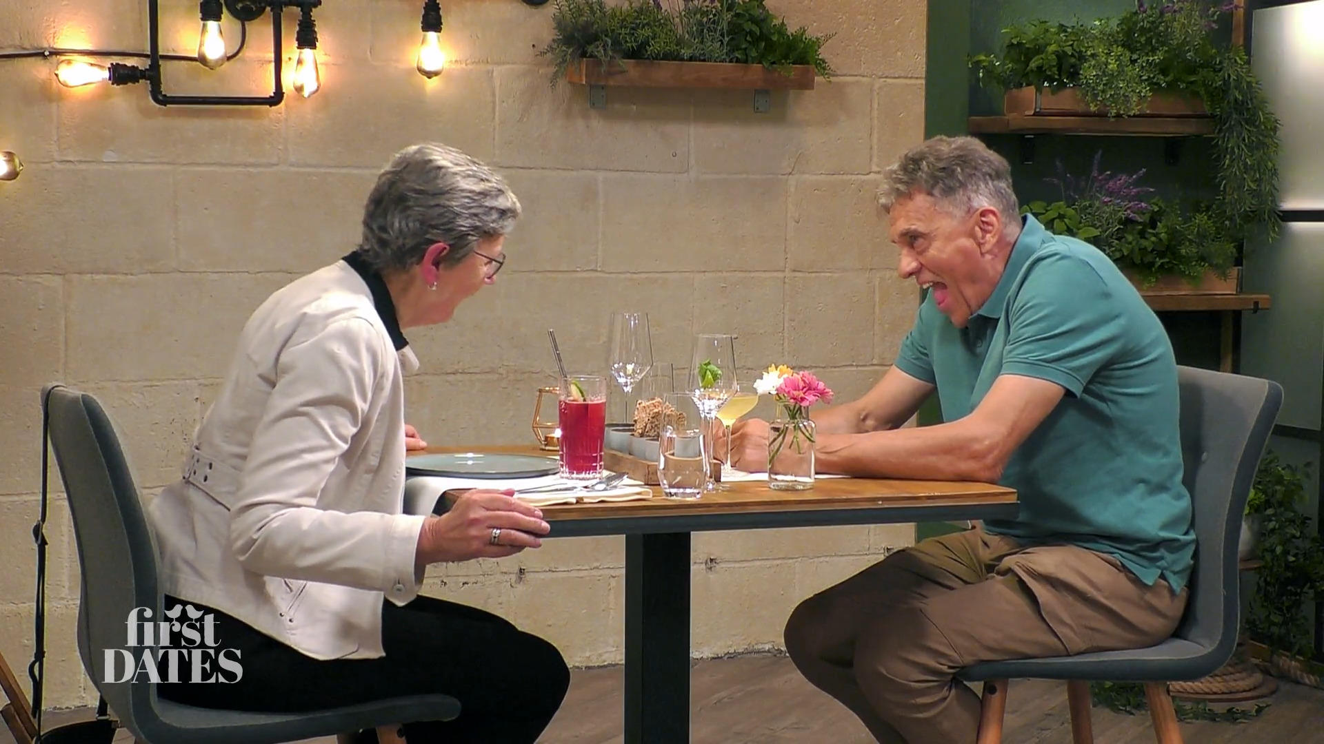 Anne und Manfred haben viel zu lachen