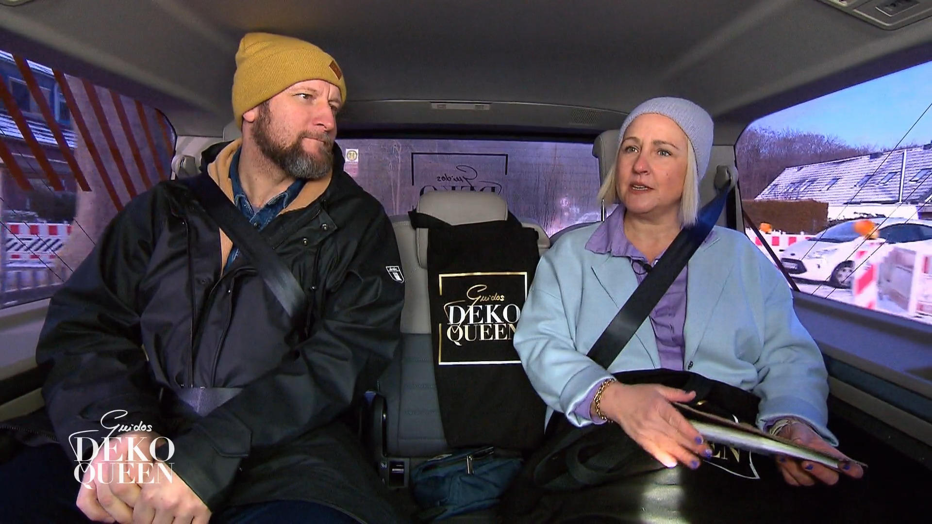 Inga und Marius auf Shopping-Mission