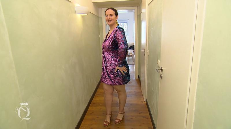 Wird sie das perfekte Outfit finden?