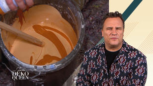 Vorm Shoppen heißt es: Farbe anrühren