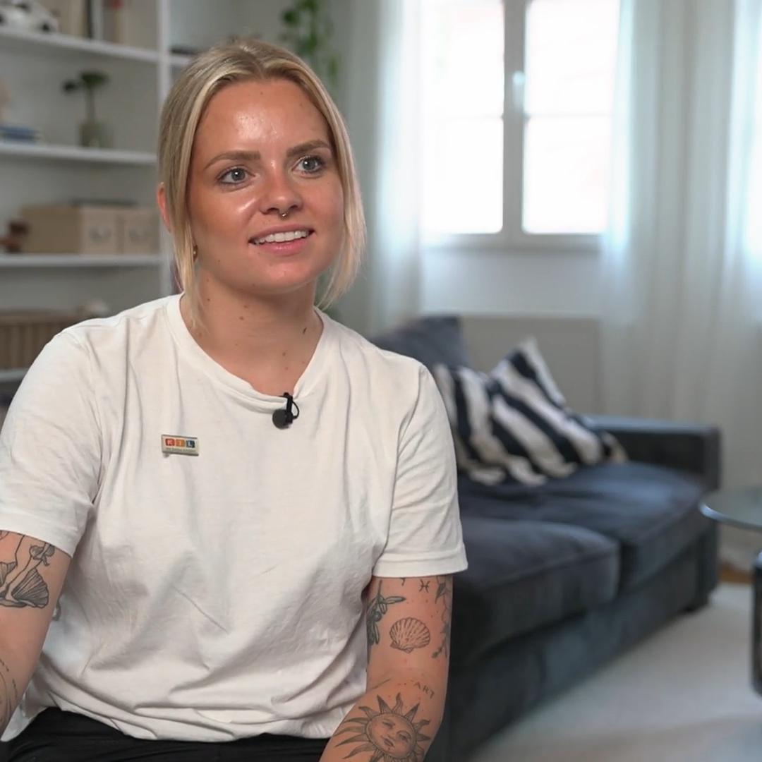 Jana zeigt ihr Können in der Küche