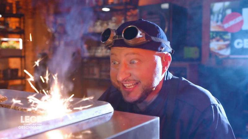 Lege möchte den perfekten Burger machen