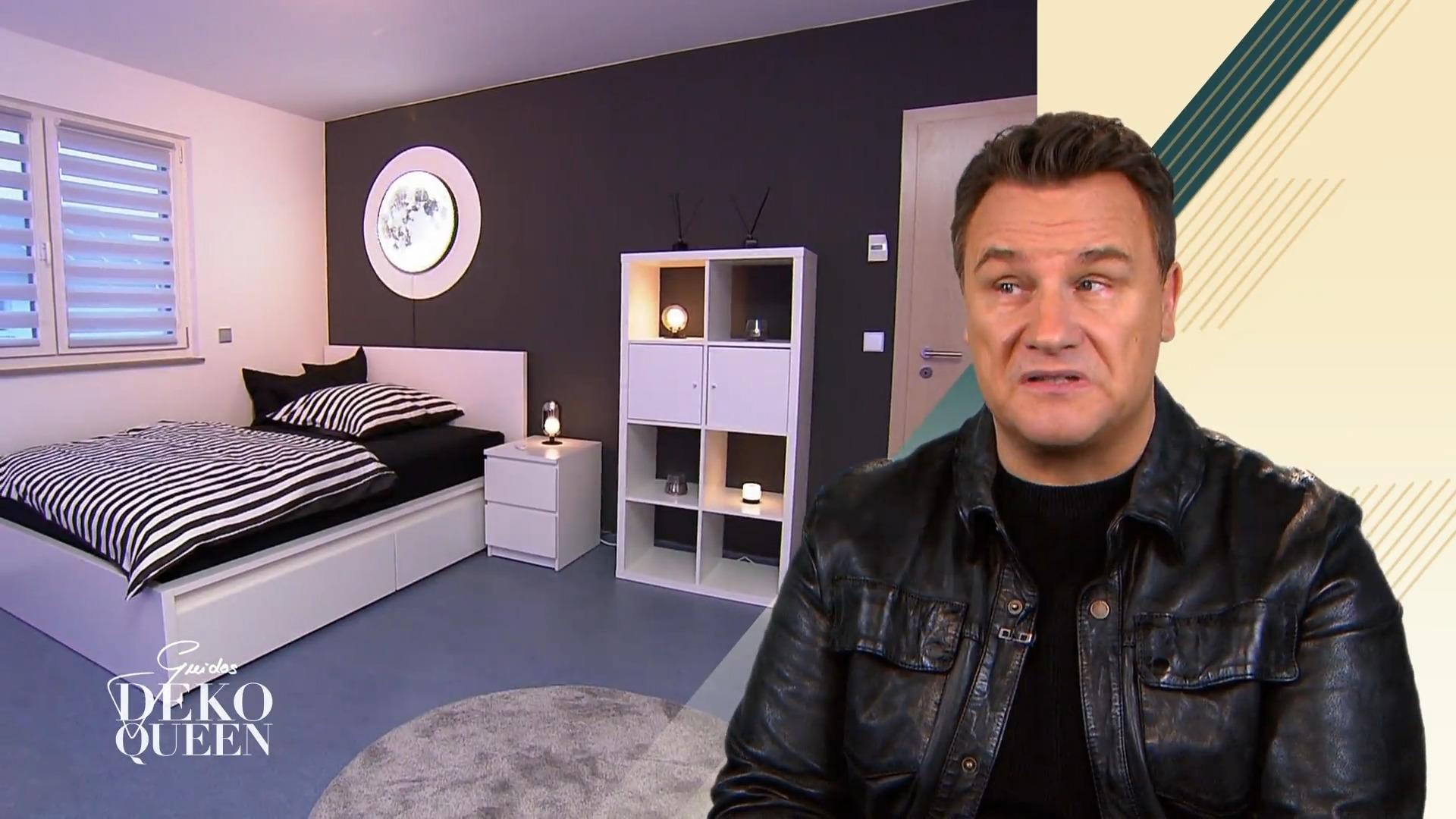 Guido ist begeistert: "Es ist ein sehr cooles Zimmer"