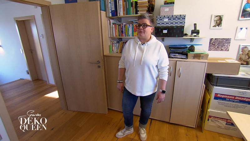 Das Büro ist sehr zusammengewürfelt