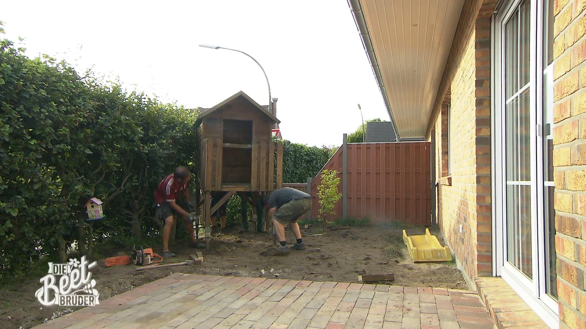 Beet-Brüder sorgen für Spielspaß im neuen Garten