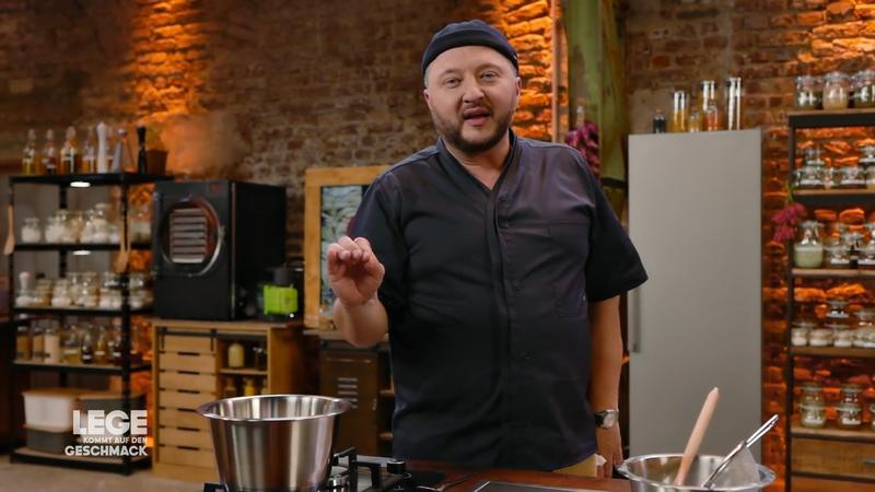 Sebastian Lege erfindet Parmesan-Staub