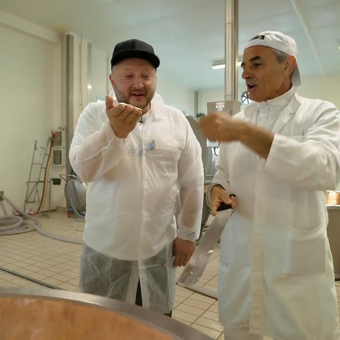 Lege auf den Spuren des Parmigiano Reggiano