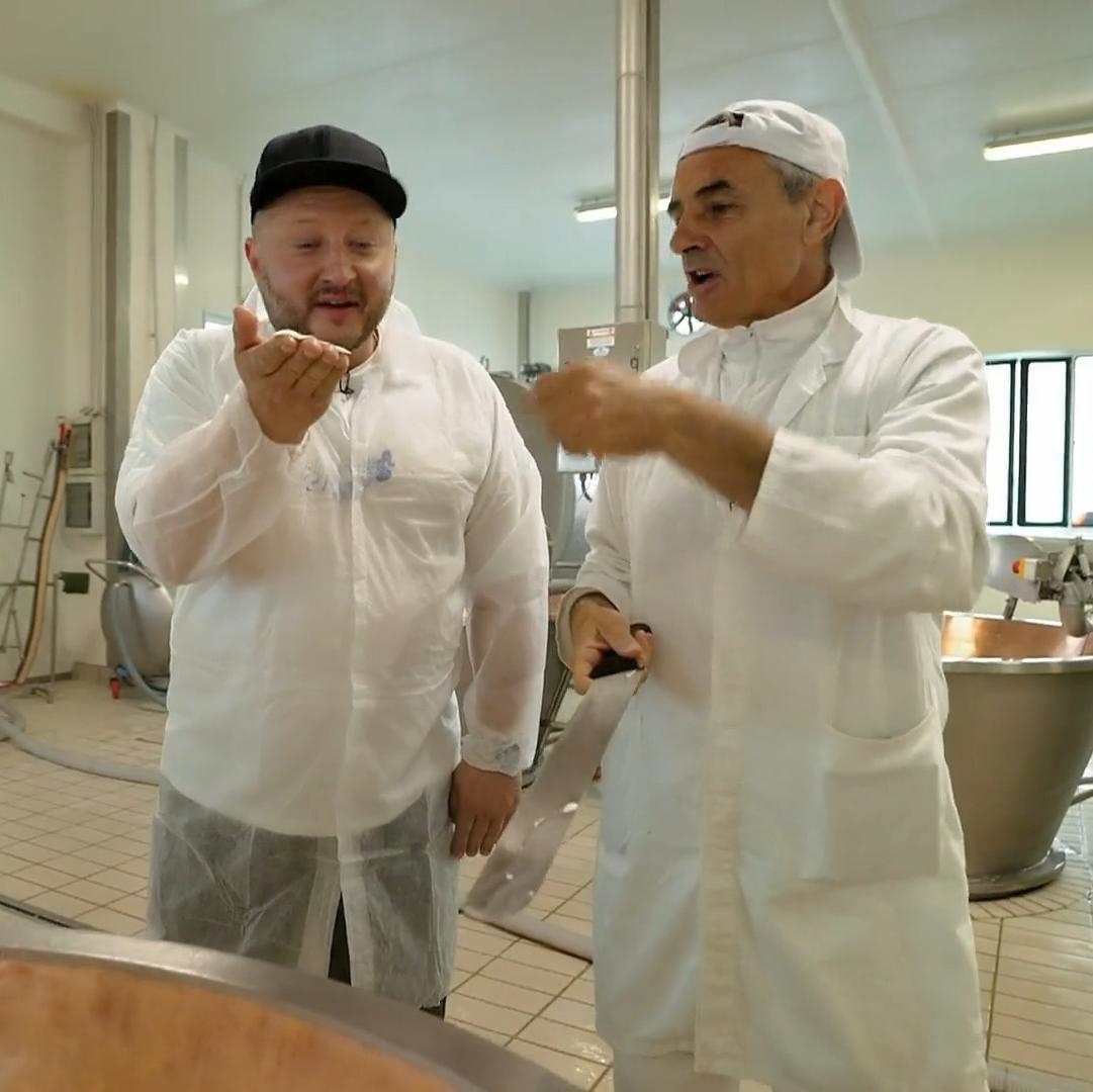 Lege auf den Spuren des Parmigiano Reggiano