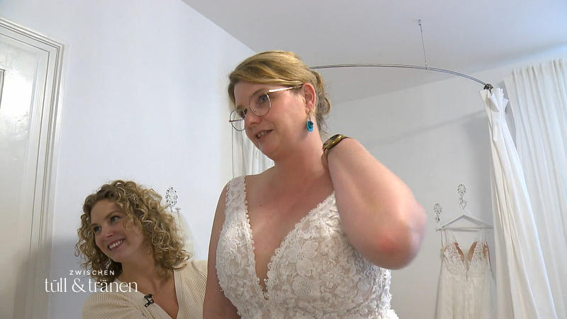 Ein sehr verspieltes Kleid