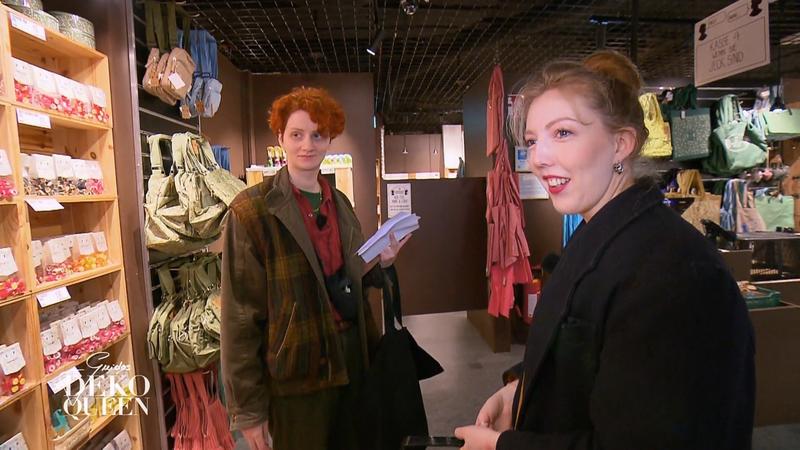 Angela und Milo im Shopping-Fieber