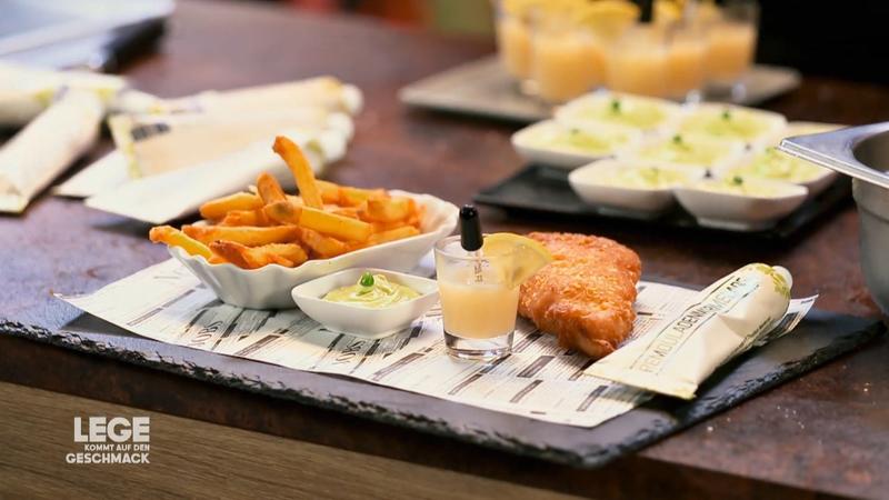 Sebastian Leges finale Fish & Chips-Kombination