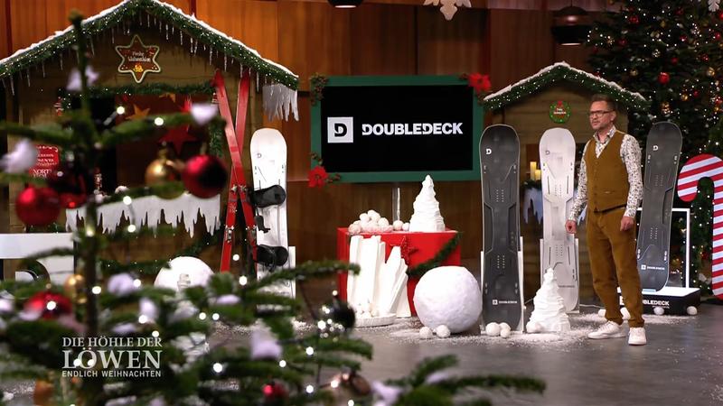 DOUBLEDECK vereinfacht Snowboarden für Anfänger