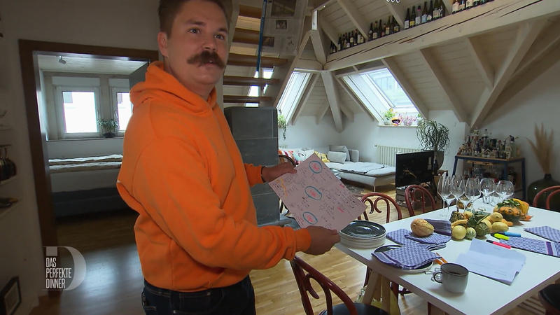 Julian hat eine große Liste für heute
