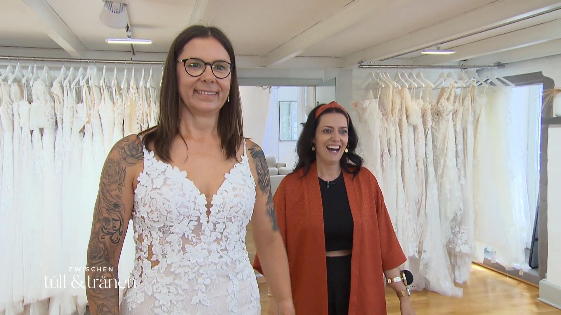 Wird Kasia sich in einem Brautkleid wohlfühlen?