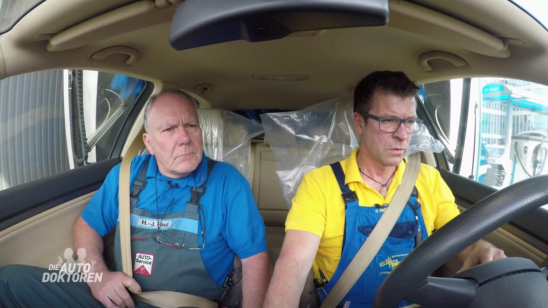 Wenn es regnet, geht der VW Golf aus