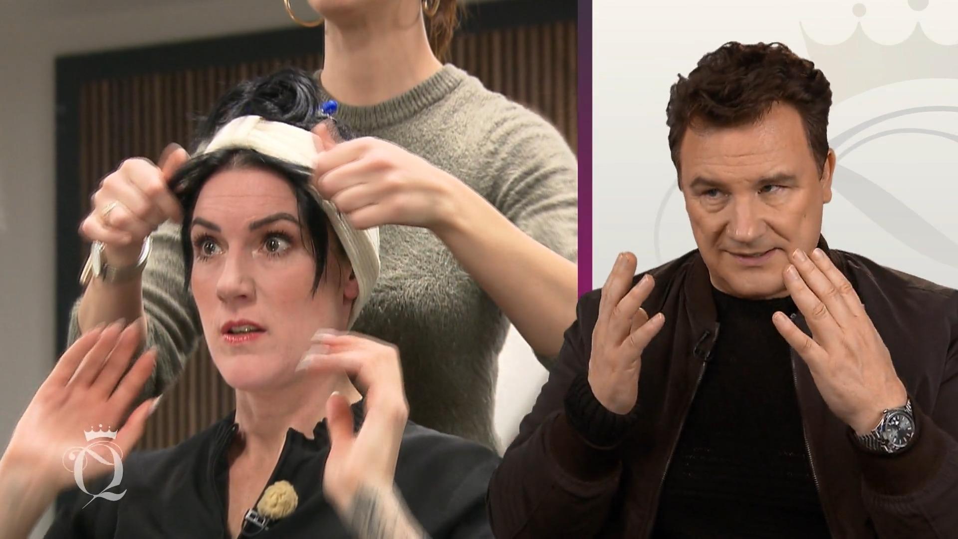 Guido hätte das Stirnband anders gesetzt