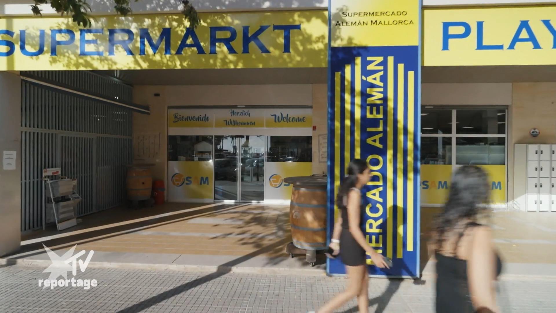 Deutscher Supermarkt im Herzen von El Arenal