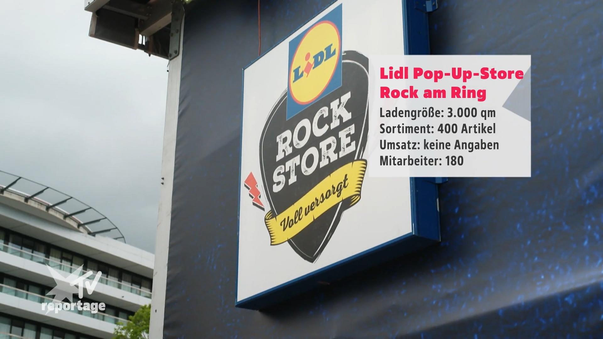 Lidl Pop-Up-Store versorgt 80.000 Rocker