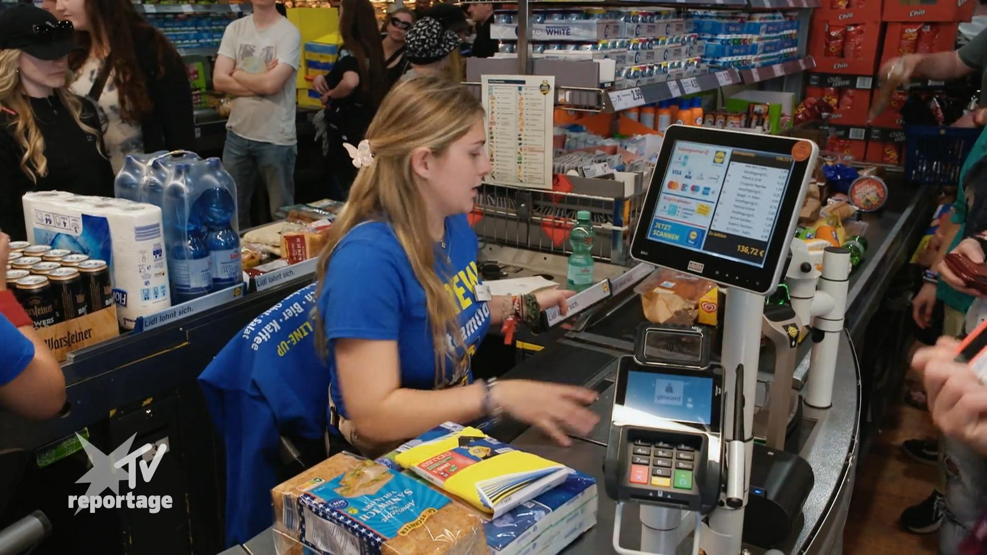 Lidl Pop-Up-Store versorgt bis zu 4.500 Kunden pro Stunde