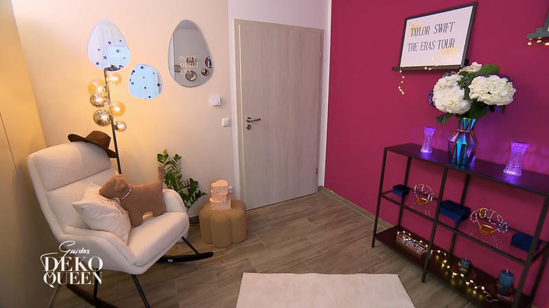 Ankleidezimmer im "Eras Tour"-Stil