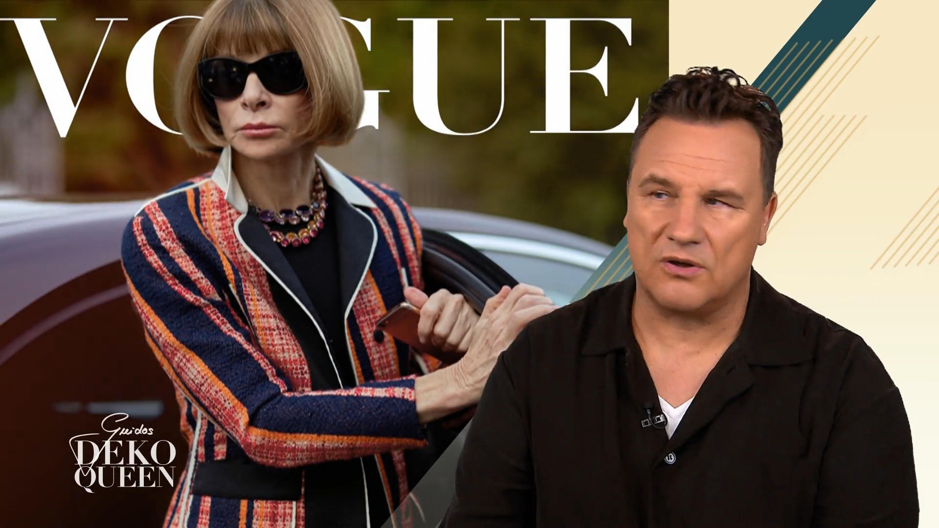 Ankleidezimmer im "Vogue"-Stil