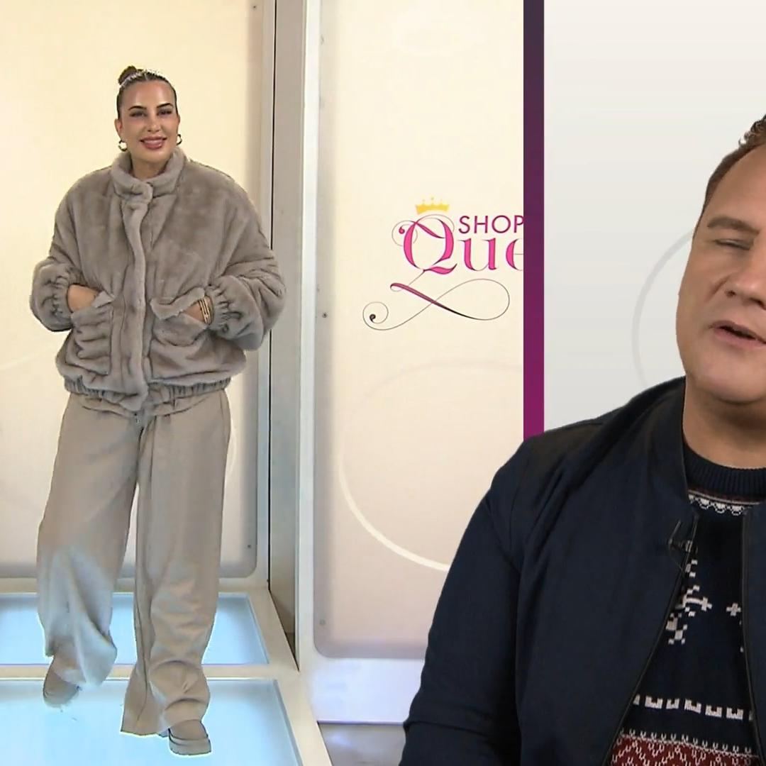 Die Faux-Fur-Jacke ist ein Hingucker