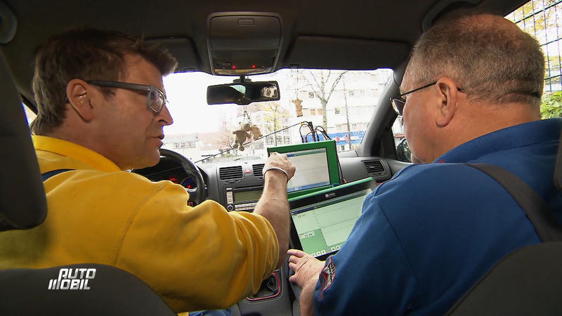 Die Testfahrt geht nur wenige Meter