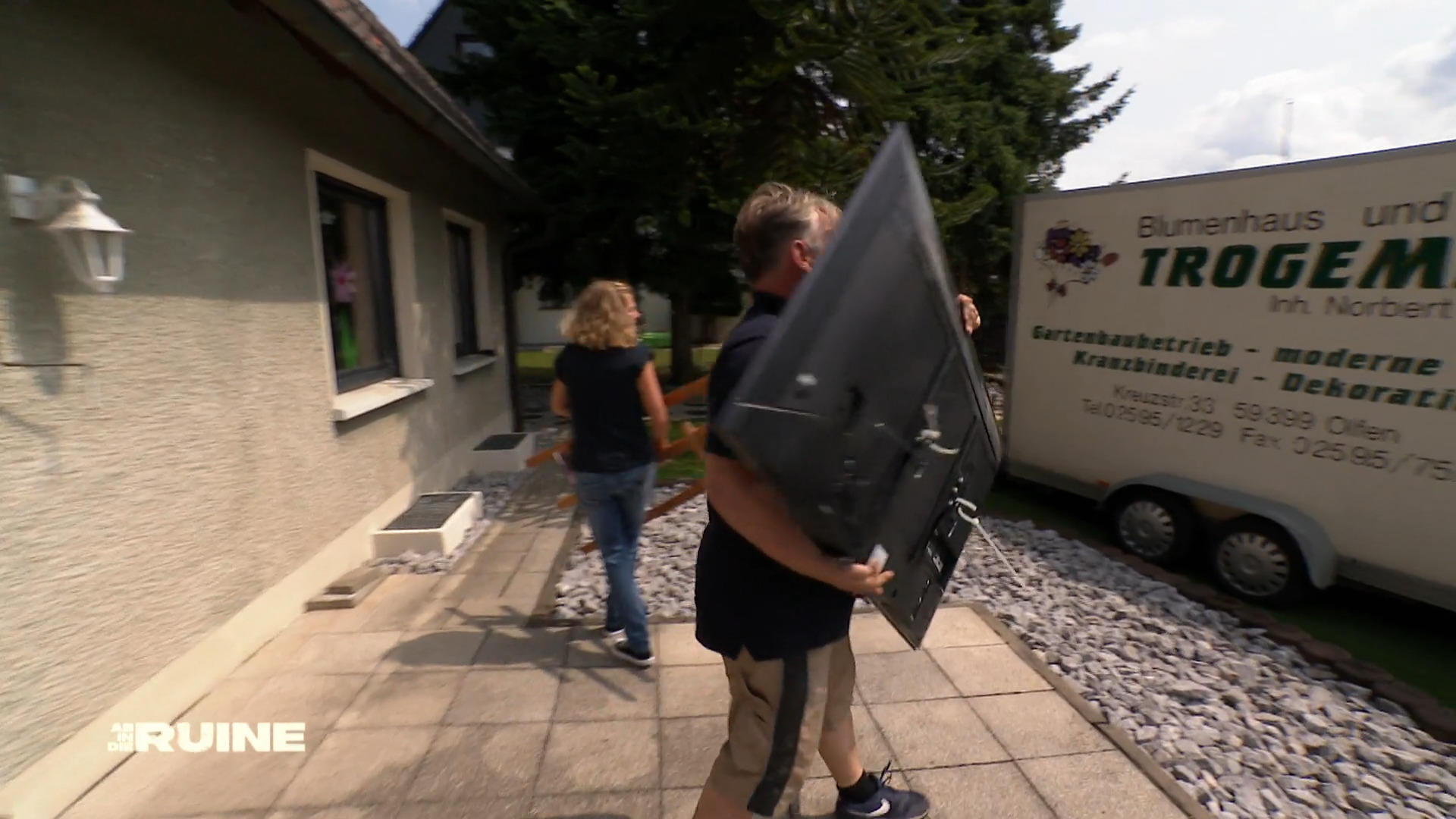 Wo der Fernseher ist, da ist das Zuhause