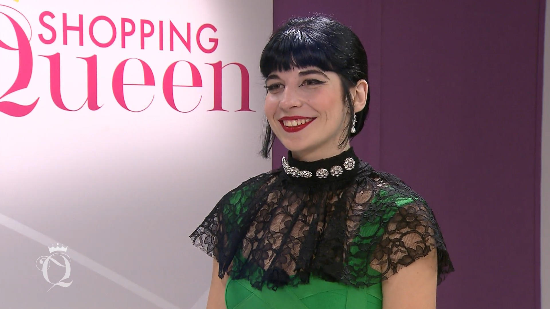 Beim Outfit hat Luisa es richtig krachen lassen