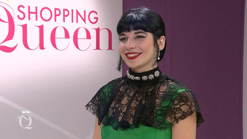 Beim Outfit hat Luisa es richtig krachen lassen