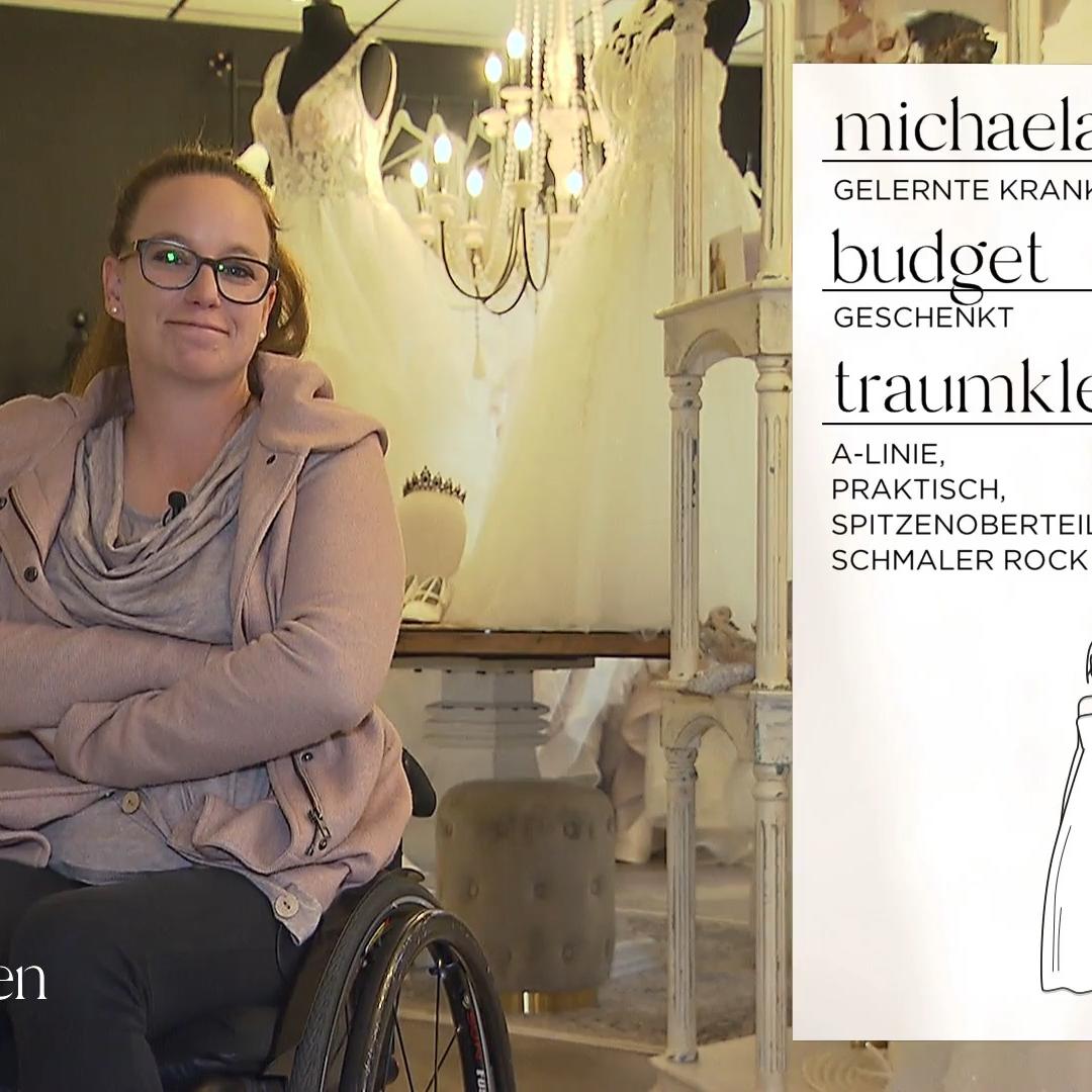 Rollstuhltaugliches Brautkleid gesucht