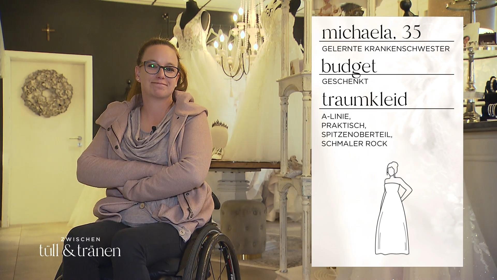 Rollstuhltaugliches Brautkleid gesucht