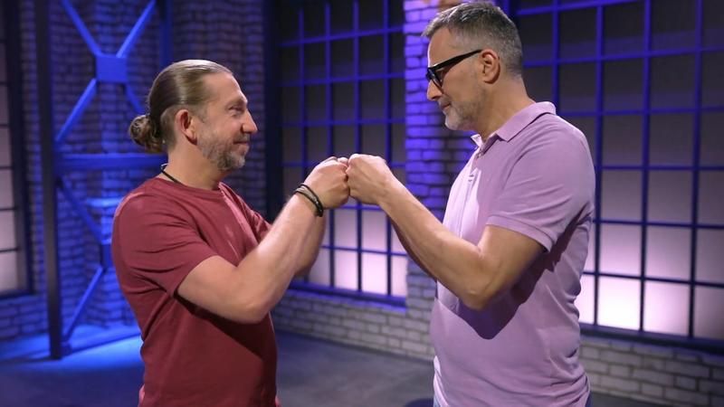 Uwe und Tommy zeigen, wie gut sie zusammenarbeiten