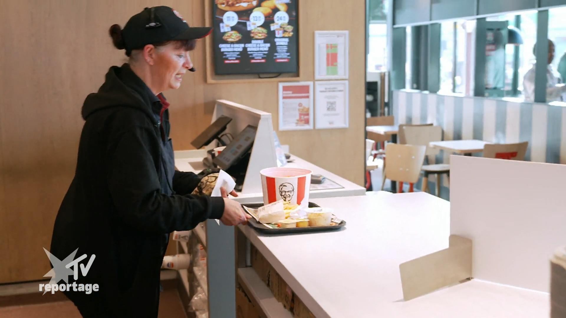 KFC sorgt für schnellen Service