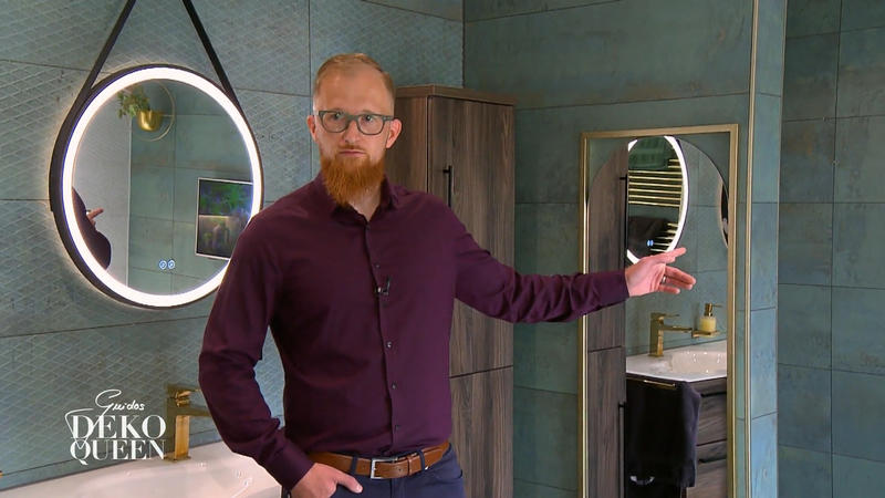 Durch Martins Haus zieht sich ein genaues Farbkonzept