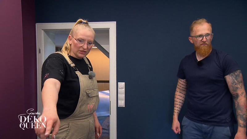 Beim umgestalten hat Martin einen strengen Plan