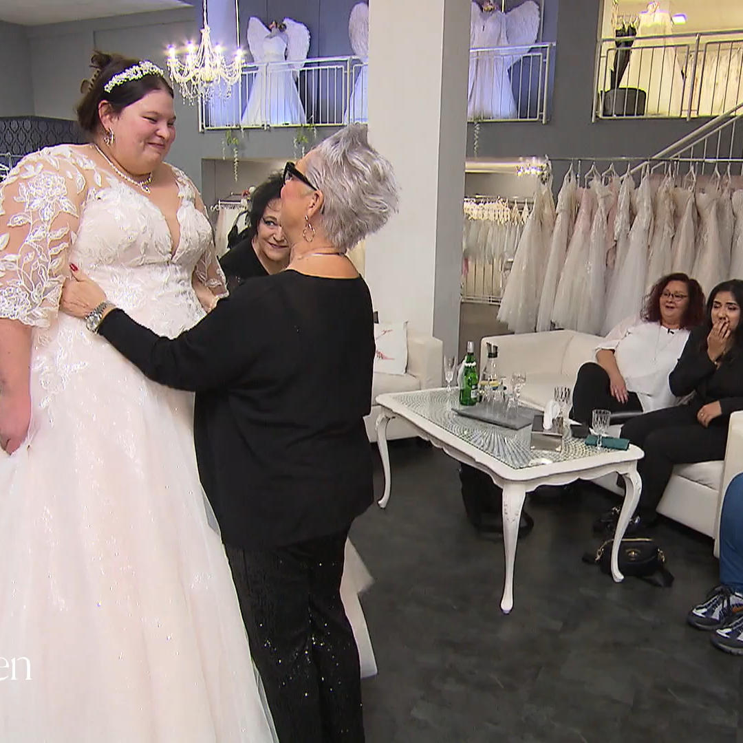 Beim ersten Kleid bleibt kein Auge trocken
