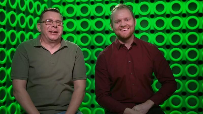 Tobi und Martin beweisen ihre Teamarbeit